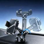 Suport auto Wozinsky WUS-CF29, Dashboard / Windshield / Air Vent Mount, Rotire 360 grade, Negru 7 - lerato.ro