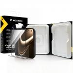 Set 2 folii sticla securizata Wozinsky EasyFit Clear Glass compatibile cu iPhone Duo, Transparent 2 - lerato.ro