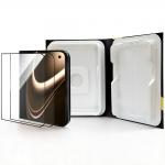 Set 2 folii sticla securizata Wozinsky EasyFit Clear Glass compatibile cu iPhone Duo, Transparent 4 - lerato.ro