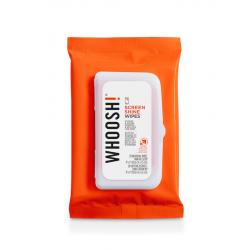 Servetele umede pentru curatarea ecranelor WHOOSH! Screen Shine Wipes, 20 bucati, Portocaliu