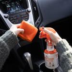 Set de curatare a ecranului WHOOSH! Screen Shine Pro, 1 x Stical reincarcabila 500ml, 1 x Laveta microfibra, Portocaliu 6 - lerato.ro