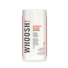Servetele umede pentru curatarea ecranelor WHOOSH! Screen Shine Wipes, 70 bucati, Alb