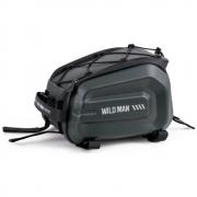 Geanta pentru bicicleta WildMan GD5, Waterproof, Montare pe portbagaj, 4L, 262 x 188 x 175 mm, Dark Green