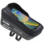 Geanta pentru bicicleta WildMan M E12X, Montare pe cadru, 1L, 21 x 11 x 11 cm, Dark Green 2 - lerato.ro