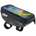 Geanta pentru bicicleta WildMan S E1, Montare pe ghidon, 1L, 19.5 x 10.5 x 7 cm, Dark Green 2 - lerato.ro