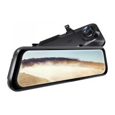 Accesorii auto, Camera auto tip oglinda WOLFBOX G850 Pro, 4K fata, 1080p spate, Display 12 inch, GPS, WiFi, USB-C, Negru, lerato.ro