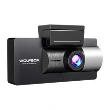 Accesorii auto, Camera auto WOLFBOX i17, 4K fata, 2.5K spate, Display 3 inch, GPS, WiFi, USB-C, Negru, lerato.ro