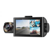 Accesorii auto, Camera auto WOLFBOX i07, 2.5K fata, 1080p spate, Display 3 inch, GPS, WiFi, USB-C, Negru, lerato.ro