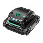 Robot curatat piscine fara fir Wybot S2 Solar, 5200mAh, Autonomie 2.5h, Sistem filtrare pe 2 niveluri, Curatare podea si pereti, pana la 300 mp, Negru 2 - lerato.ro