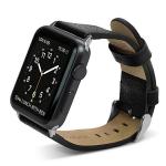 Curea X-Doria Lux compatibila cu Apple Watch 38/41mm, Negru 3 - lerato.ro