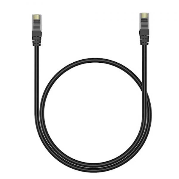 Cablu retea XO GB007 Ethernet Cat 6, mufat 2XRJ45, lungime 1m, Negru 1 - lerato.ro