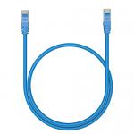 Cablu retea XO GB007 Ethernet Cat 6, mufat 2XRJ45, lungime 1m, Albastru