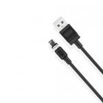 Cablu pentru incarcare si transfer de date XO NB187 Magnetic, USB/Lightning, 2.1A, 1 m, Negru 2 - lerato.ro