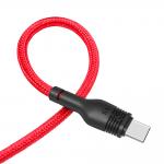 Cablu pentru incarcare si transfer de date XO NB55, USB/MICRO-USB, 5A, 1 m, Rosu 2 - lerato.ro