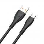 Cablu pentru incarcare si transfer de date XO NB185, USB/USB Type-C, 6A, 1 m, Negru 4 - lerato.ro