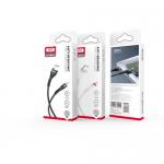 Cablu pentru incarcare si transfer de date XO NB213, USB/USB-C, 2.4A, 1 m, Negru 3 - lerato.ro