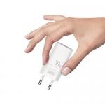 Incarcator retea XO HN238A, USB/USB-C, Quick Charge 3.0, Power Delivery 30W, Alb 4 - lerato.ro