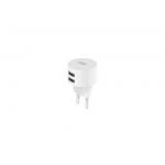 Incarcator retea XO L62, Dual USB, Fast Charge, 12W, 2.4A, Alb 4 - lerato.ro