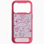 Husa XTREM Instant Custom E-INK cu MagSafe compatibila cu iPhone 18 Pro Max / 17 Pro Max, Roz 7 - lerato.ro