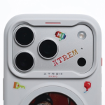 Husa XTREM Instant Custom E-INK cu MagSafe compatibila cu iPhone 18 Pro / 17 Pro, Alb 6 - lerato.ro