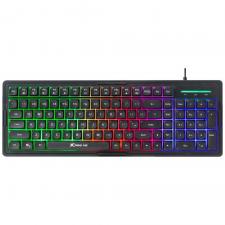 Tastatura gaming XTRIKE ME KB-309, Cu fir, USB 2.0, RGB, Negru