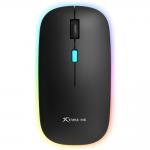 Mouse gaming wireless XTRIKE ME GW-113, RGB, 1600 DPI, 4 Butoane, Negru 2 - lerato.ro