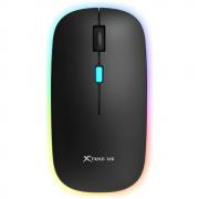 Mouse gaming wireless XTRIKE ME GW-113, RGB, 1600 DPI, 4 Butoane, Negru