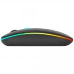 Mouse gaming wireless XTRIKE ME GW-113, RGB, 1600 DPI, 4 Butoane, Negru 6 - lerato.ro