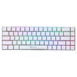 Tastatura gaming wireless XTRIKE ME GK-994W, USB-C, RGB, Alb 2 - lerato.ro