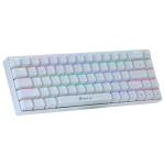 Tastatura gaming wireless XTRIKE ME GK-994W, USB-C, RGB, Alb 6 - lerato.ro