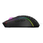 Mouse gaming wireless XTRIKE ME GW-611, RGB, 8000 DPI, 4 Butoane, USB-C, Negru 6 - lerato.ro