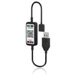 Banda LED XTRIKE ME HT-5050 B3, Control aplicatie / telecomanda, Bluetooth, 3m, USB, RGB 6 - lerato.ro