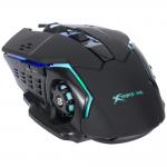 Mouse gaming wireless XTRIKE ME GW-601, RGB, 3200 DPI, 6 Butoane, USB 2.0, Negru 3 - lerato.ro
