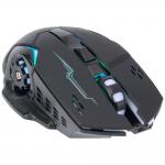 Mouse gaming wireless XTRIKE ME GW-601, RGB, 3200 DPI, 6 Butoane, USB 2.0, Negru 4 - lerato.ro