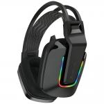 Casti gaming XTRIKE ME GH-712, Cu fir, Drivere 50mm, Jack 3.5 mm / USB, RGB, Negru 3 - lerato.ro