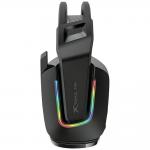 Casti gaming XTRIKE ME GH-712, Cu fir, Drivere 50mm, Jack 3.5 mm / USB, RGB, Negru 4 - lerato.ro