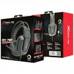 Casti gaming XTRIKE ME GH-712, Cu fir, Drivere 50mm, Jack 3.5 mm / USB, RGB, Negru 7 - lerato.ro