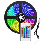 Banda LED XTRIKE ME HT-5050 B3, Control aplicatie / telecomanda, Bluetooth, 5m, USB, RGB 3 - lerato.ro