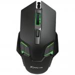 Mouse gaming XTRIKE ME GM-110, cu fir, USB, RGB, 3600 DPI, 4 Butoane, Negru 2 - lerato.ro