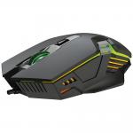 Mouse gaming XTRIKE ME GM-110, cu fir, USB, RGB, 3600 DPI, 4 Butoane, Negru 7 - lerato.ro