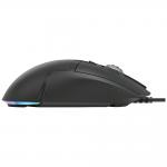 Mouse gaming XTRIKE ME GM-520, cu fir, USB, RGB, 12800 DPI, 9 Butoane, Negru 4 - lerato.ro