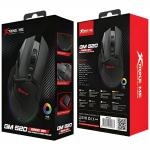 Mouse gaming XTRIKE ME GM-520, cu fir, USB, RGB, 12800 DPI, 9 Butoane, Negru 8 - lerato.ro