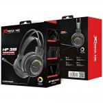 Casti gaming XTRIKE ME HP-318, Cu fir, Drivere 50mm, Jack 3.5 mm / USB, RGB, Negru 7 - lerato.ro