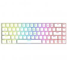 Tastatura gaming XTRIKE ME GK-995W, Conexiune Wireless, Bluetooth 5.3, RGB, 312 × 102 × 40 mm, Alb