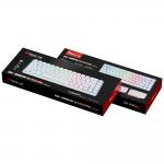 Tastatura gaming XTRIKE ME GK-995W, Conexiune Wireless, Bluetooth 5.3, RGB, 312 × 102 × 40 mm, Alb 3 - lerato.ro