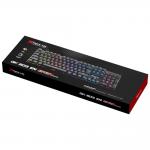 Tastatura mecanica XTRIKE ME GK-803, Cu fir USB, RGB, Negru 6 - lerato.ro