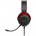 Casti gaming XTRIKE ME GH-519, Cu fir, Jack 3.5 mm, Iluminare RGB, Negru 3 - lerato.ro