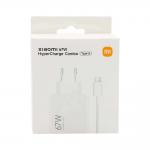 Incarcator retea Xiaomi BHR9465EU, 67W, 1xUSB-A, HyperCharge, Cablu USB-A la USB-C, Alb 4 - lerato.ro