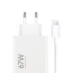 Incarcator retea Xiaomi BHR9465EU, 67W, 1xUSB-A, HyperCharge, Cablu USB-A la USB-C, Alb 5 - lerato.ro