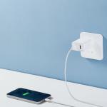 Incarcator retea Xiaomi Travel Charger, 1x USB-C, 1x USB-A, 33W, 3A, Alb 5 - lerato.ro